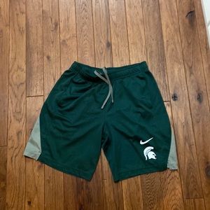 Mens medium Nike msu shorts